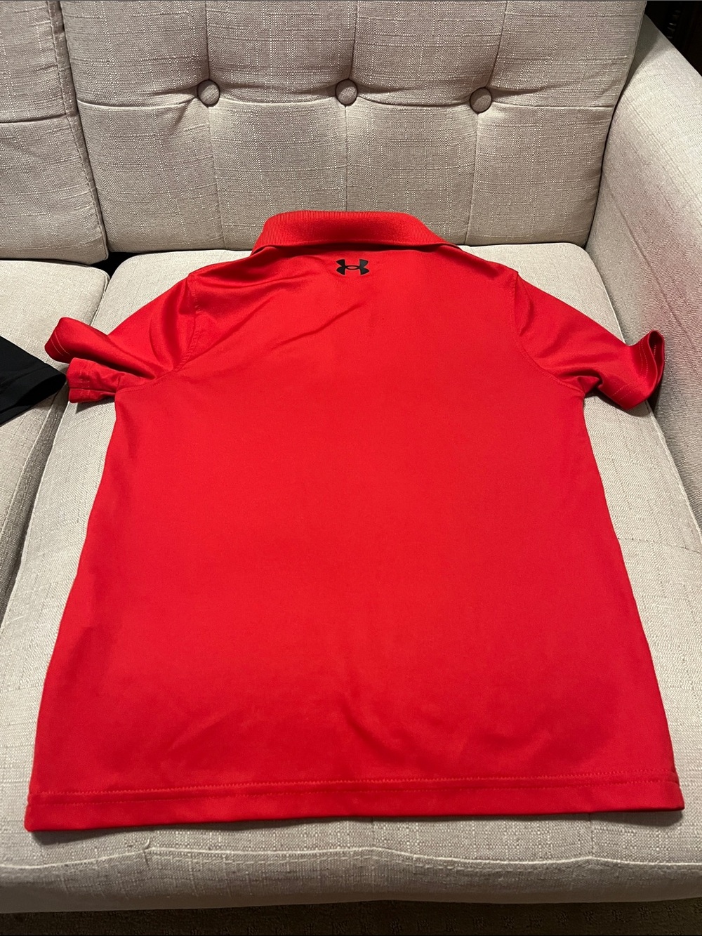 Under Armour Kids Short Sleeve Polo Pack - Black & Red - Picture 7 of 8